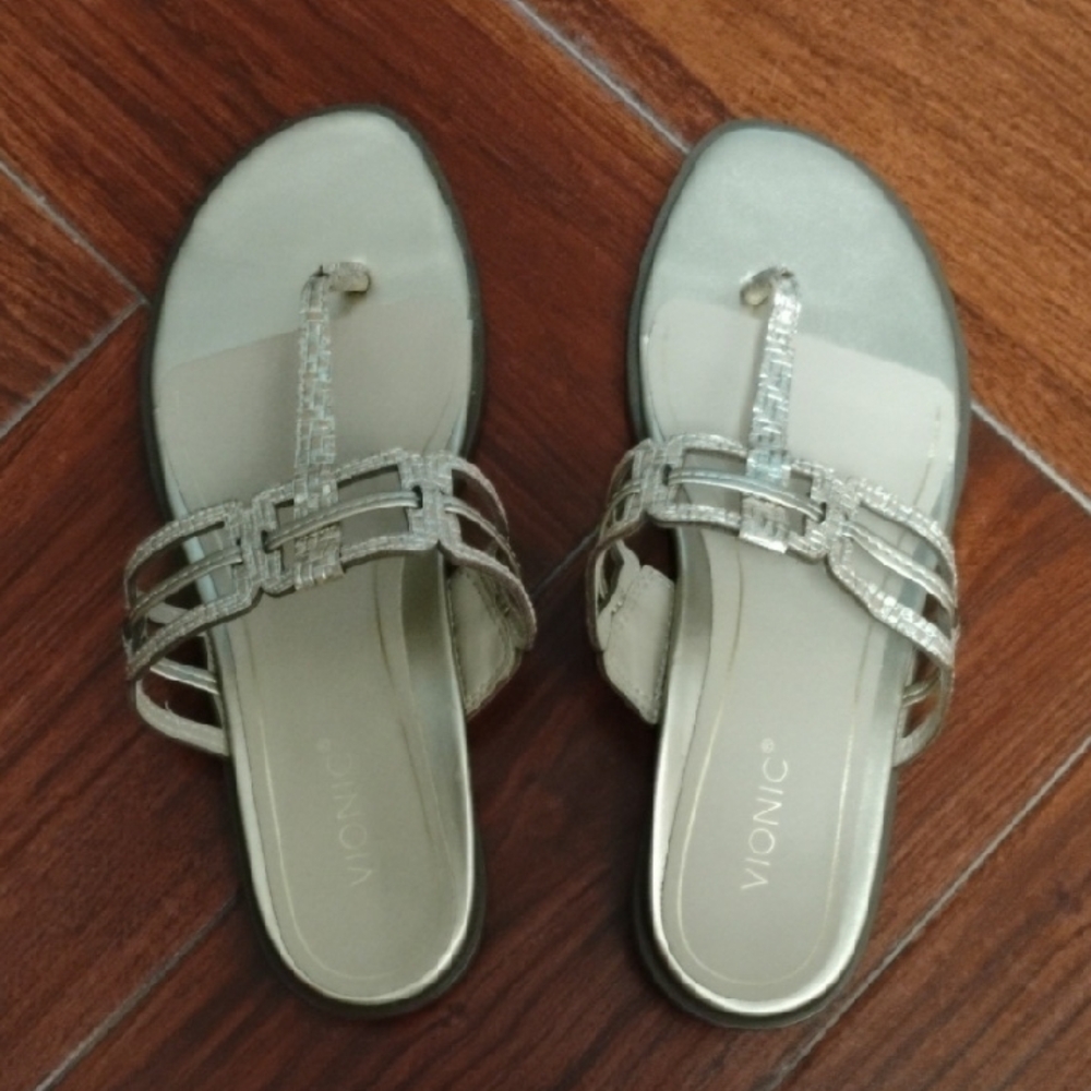 💋 VIONIC Alvana Women's Elegant Gold Sandals 💋